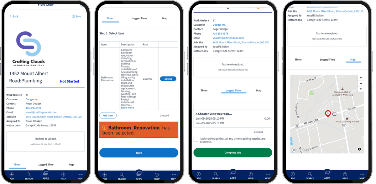 Method CRM Time Tracker